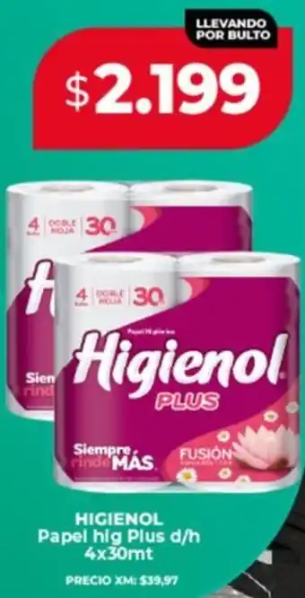 Supermayorista Vital Higienol papel hig plus d/h oferta