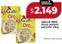 Supermayorista Vital Gallo oro arroz parboll estuche oferta