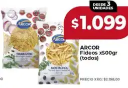 Supermayorista Vital Arcor fideos oferta