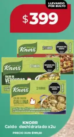 Supermayorista Vital Knorr caldo deshidratado oferta