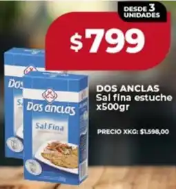 Supermayorista Vital Dos anclas sal fina estuche oferta