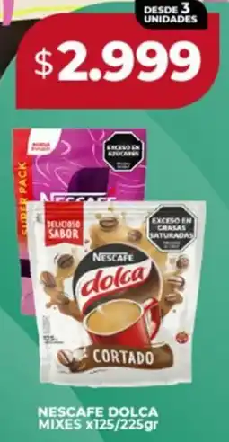 Supermayorista Vital Nescafé dolca mixes oferta