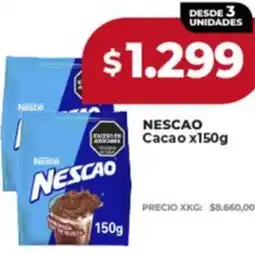 Supermayorista Vital Nescao cacao oferta