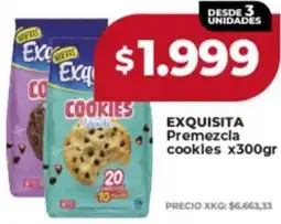 Supermayorista Vital Exquisita premezcla cookles oferta