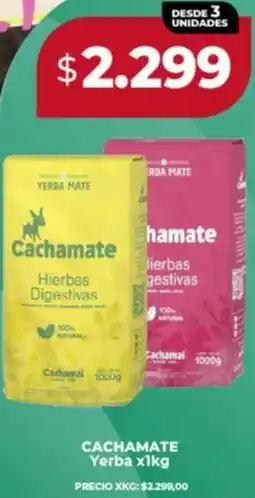 Supermayorista Vital Cachamate yerba oferta