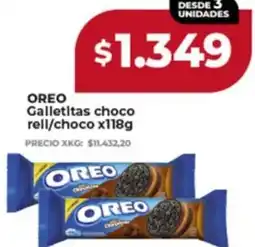 Supermayorista Vital Oreo galletitas choco rell/choco oferta