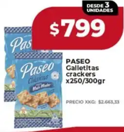 Supermayorista Vital Paseo galletitas crackers oferta