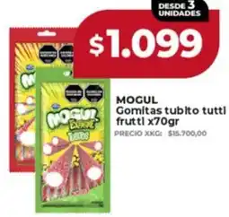 Supermayorista Vital Mogul gomitas tubito tutti frutti oferta