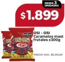 Supermayorista Vital Osi - osi caramelos mast frutales oferta