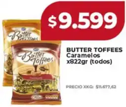Supermayorista Vital Butter toffees caramelos toffees oferta