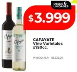 Supermayorista Vital Cafayate vino varietales oferta