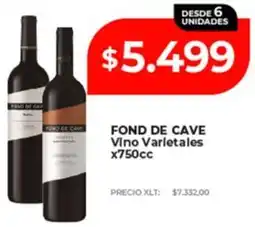 Supermayorista Vital Fond de cave vino varietales oferta