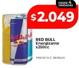 Supermayorista Vital Red bull energizante oferta