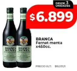 Supermayorista Vital Branca fernet menta oferta
