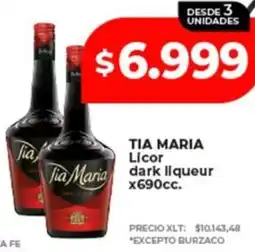 Supermayorista Vital Tia maria dark liqueur oferta