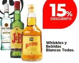 Supermayorista Vital Whiskies y bebidas blancas todas oferta