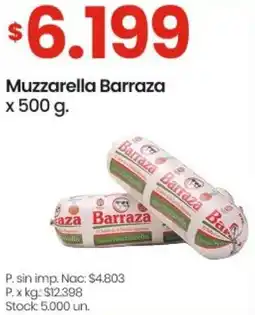 Changomas Barraza muzzarella oferta