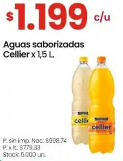 Changomas Cellier aguas saborizadas oferta