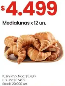 Changomas Medialunas oferta