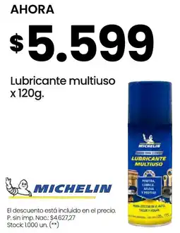 Changomas Michelin lubricante multiuso oferta