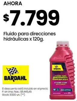 Changomas Bardahl fluido para direcciones hidráulicas oferta