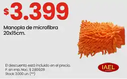 Changomas Iael manopla de microfibra oferta