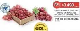Carrefour Uva red globe/rosada oferta