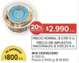 Carrefour Mix cervecero oferta