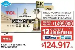 Carrefour Tcl smart tv 65' oferta