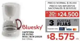 Carrefour Bluesky cafetera de filtro oferta