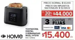 Carrefour Home tostadora digital oferta