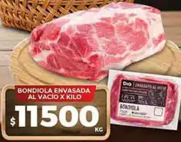 Supermercados DIA Bondiola envasada al vacío oferta