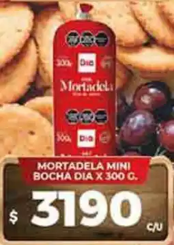Supermercados DIA Dia mortadela mini bocha oferta