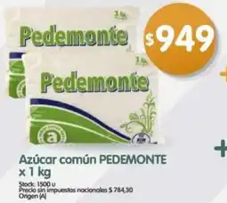 Supermercados Buenos Días Pedemonte azúcar común oferta
