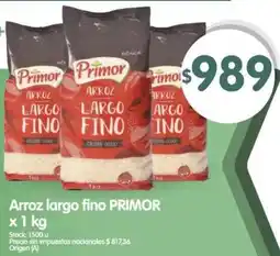 Supermercados Buenos Días Primor arroz largo fino oferta