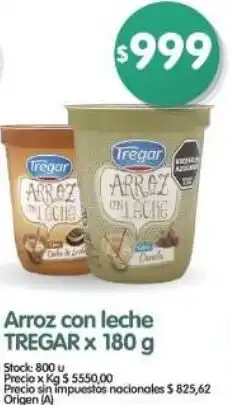 Supermercados Buenos Días Tregar arroz con leche oferta