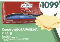 Supermercados Buenos Días La paulina queso danbo oferta