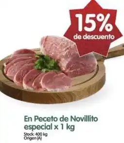 Supermercados Buenos Días En peceto de novillito especial oferta