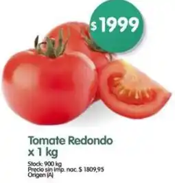 Supermercados Buenos Días Tomate redondo oferta