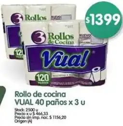 Supermercados Buenos Días Vual rollo de cocina oferta