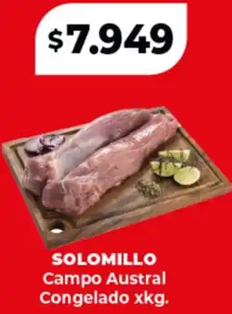 Supermayorista Vital Solomillo campo austral congelado oferta
