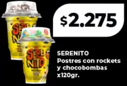 Supermayorista Vital Serenito postres con rockets y chocobombas oferta