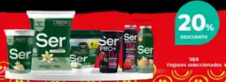 Supermayorista Vital Ser yogures seleccionados oferta