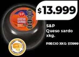 Supermayorista Vital S&P queso sardo oferta