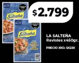 Supermayorista Vital La salteña ravioles oferta