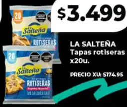 Supermayorista Vital La salteňa tapas rotiseras oferta