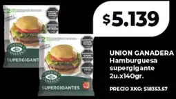 Supermayorista Vital Union ganadera hamburguesa supergigante oferta