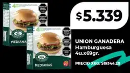 Supermayorista Vital Union ganadera hamburguesa oferta