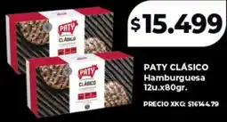 Supermayorista Vital Paty clásico hamburguesa oferta