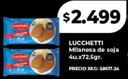 Supermayorista Vital Lucchetti Milanesa de soja oferta